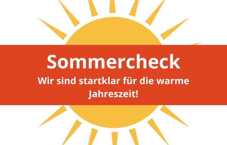 Sommercheck bei G. MAIER Elektrotechnik: Wir sind startklar für die warme Jahreszeit